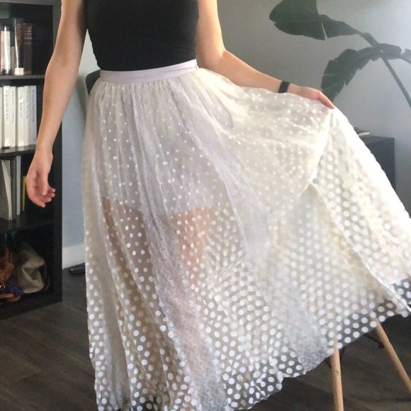 Free People Fairy Enchanted Tulle Skirt - Picture 1 of 14